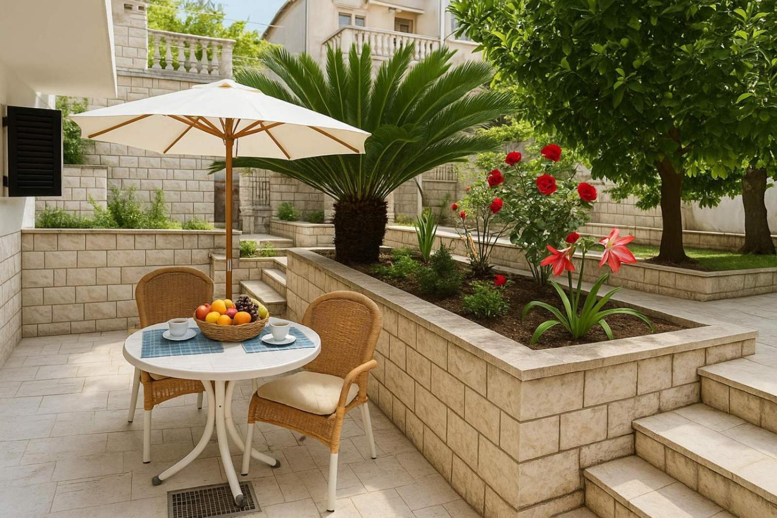 Apartments Villa Mirjana บุดวา ภายนอก รูปภาพ